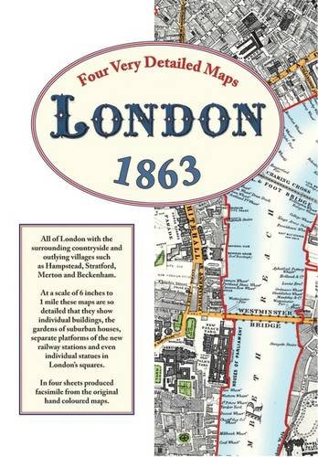 London Street Maps 1863
