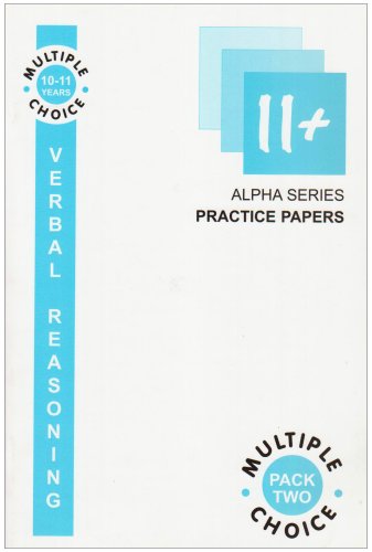 11+ Verbal Reasoning Multiple Choice