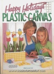 Happy Holidays in Plastic Canvas