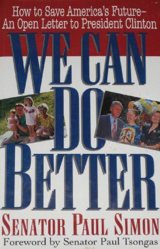 We Can Do Better