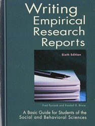 Writing Empirical Research Reports