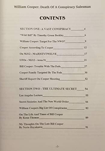 Death of a Conspiracy Salesman