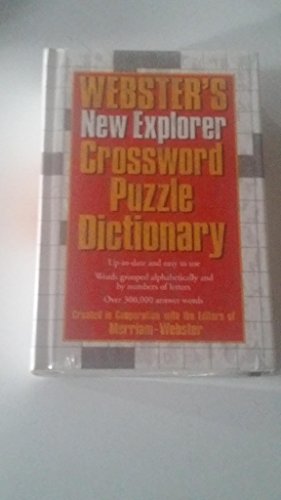 Webster's New Explorer Crossword Puzzle Dictionary