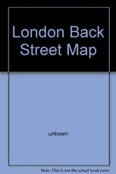 London Back Street Map