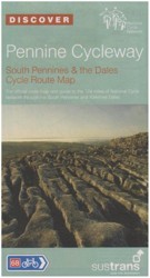 Pennine Cycleway, South Pennines and The Dales Cycle Route Map
