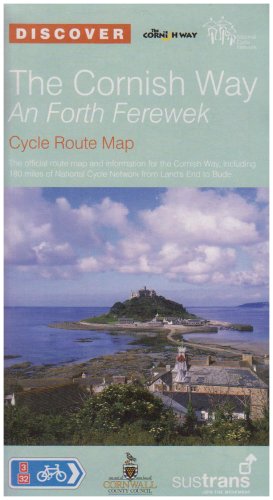 The Cornish Way Sustrans Cycle Route Map
