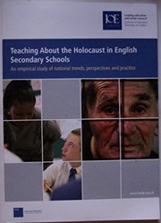 Teaching About the Holocaust in English Secondary Schools