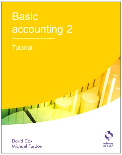 Basic Accounting 2 Tutorial