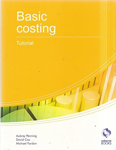 Basic Costing Tutorial