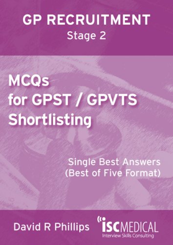 MCQs for GPST / GPVTS Shortlisting (GP Recruitment Stage 2)