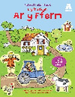 Llyfr Sticeri ar y Fferm/Farm Sticker Book