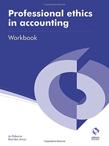 Professional Ethics in Accounting Workbook