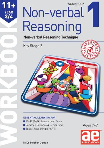 11+ Non-Verbal Reasoning Year 3/4 Workbook 1