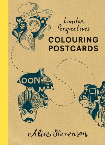 London Perspectives Colouring Postcards