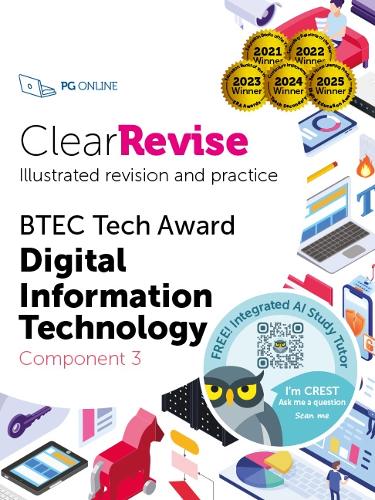 ClearRevise BTEC Digital Information Technology Level 1/2 Component 3