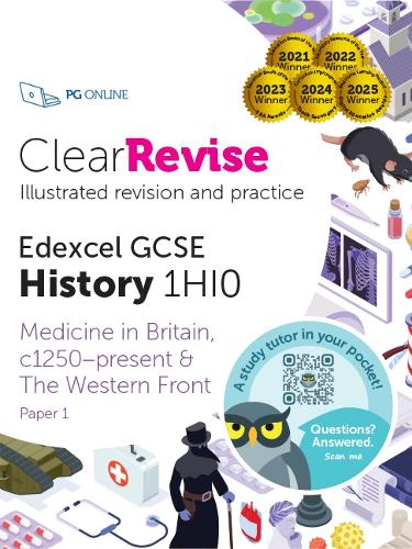 ClearRevise Edexcel GCSE History 1HI0 Medicine in Britain