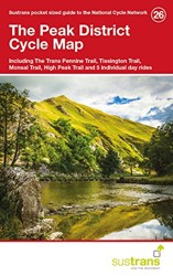 Peak District Cycle Map 26: Including the Trans Pennine Trail, Tissington Trail, Monsal Trail, High Peak and 5 Individual Day Rides