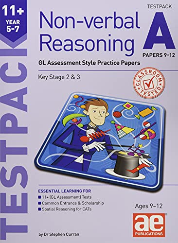 11+ Non-verbal Reasoning Year 5-7 Testpack A Papers 9-12