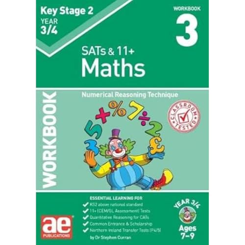 KS2 Maths Year 3/4 Workbook 3
