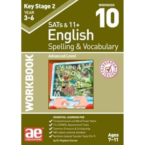 KS2 Spelling & Vocabulary Workbook 10