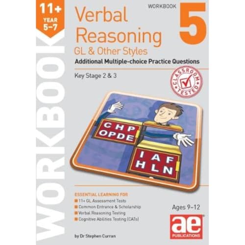11+ Verbal Reasoning Year 5-7 GL & Other Styles Workbook 5