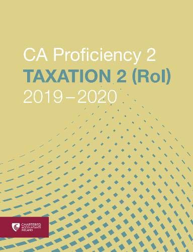 Taxation 2 (Republic of Ireland) 2019-2020