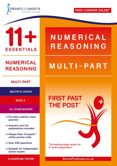 11+ Essentials Numerical Reasoning: Multi-Part Book 2 – Multiple Choice