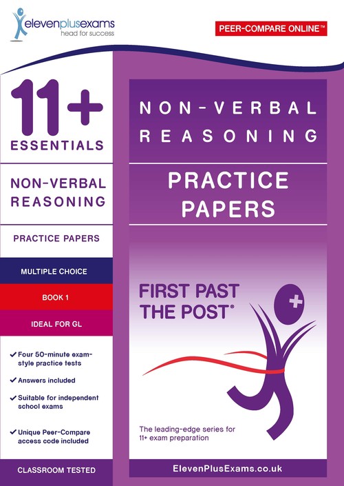 11+ Essentials Non-verbal Reasoning Practice Papers Book 1