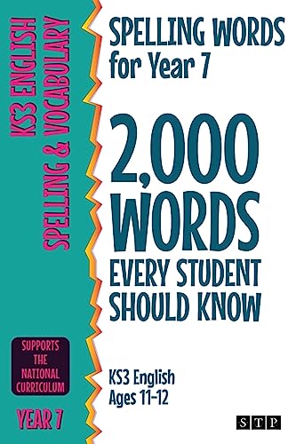 Spelling Words for Year 7