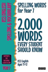 Spelling Words for Year 7