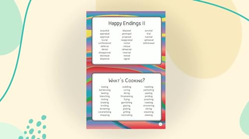 Spelling Words for 6th Grade
