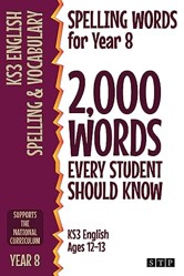 Spelling Words for Year 8