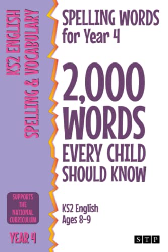 Spelling Words for Year 4