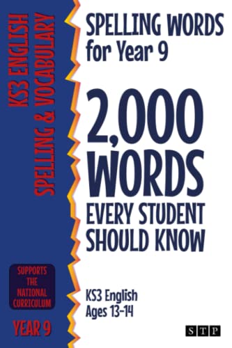 Spelling Words for Year 9