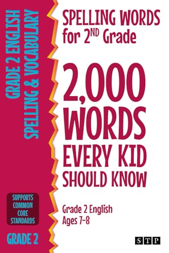Spelling Words for 2nd Grade
