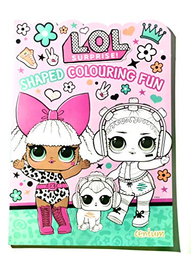 Shaped Colouring Fun: L.O.L. Surprise!