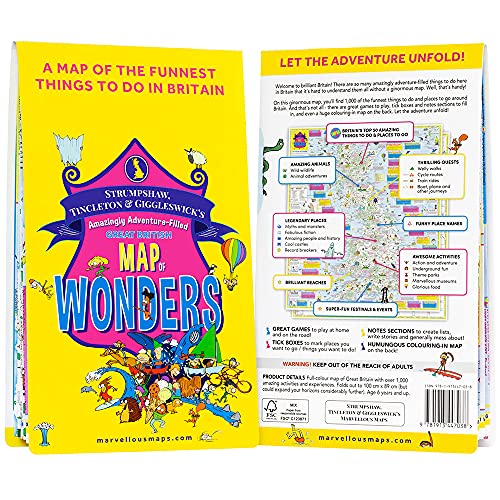 Great British Map of Wonders