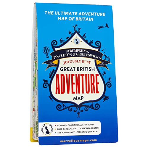 ST&G's Joyously Busy Great British Adventure Map