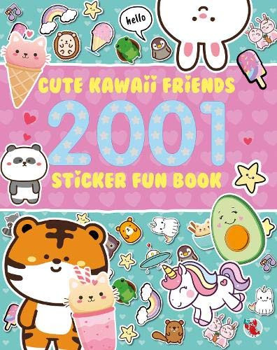 Cute Kawaii Friends 2001 Sticker Book