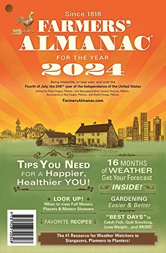 Farmers' Almanac 2025: 208