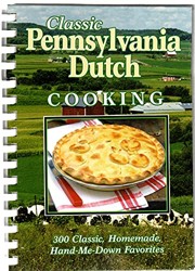 Classic Pennsylvania Dutch Cooking