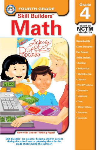 Skill Builders Math Grade 4