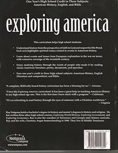Exploring America v.2: History, Literature, and Faith - Late 1800s Through the Present