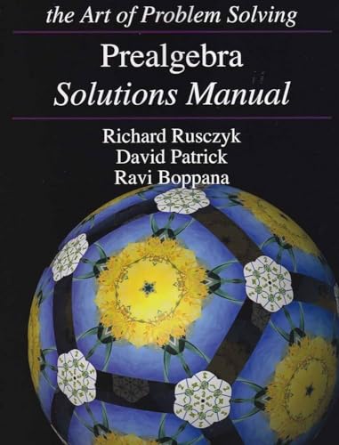 Title: Prealgebra Solutions Manual
