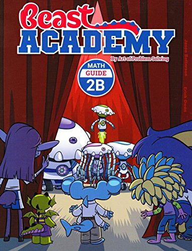 AoPS 2-Book Set : Art of Problem Solving Beast Academy 2B Guide and Practice 2-B
