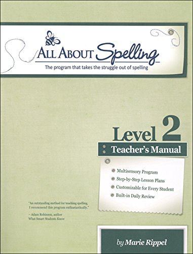 All about Spelling Level 2 Teacher's Manual - First Edition