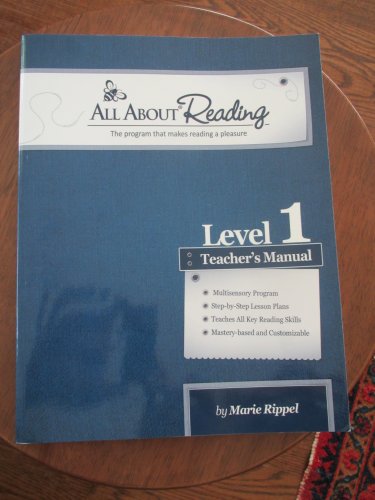 All about Reading Pre-Reading Teacher's Manual