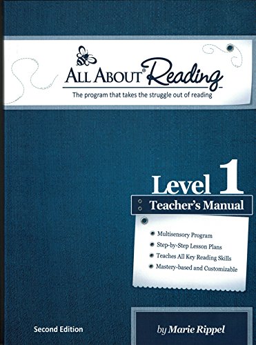 All About Reading Level 1 Teachers Manual 2nd edition Paperback