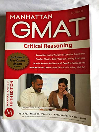 Critical Reasoning GMAT Strategy Guide