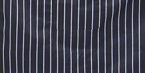 TTYLLMAO Chef Works Half Waist Apron Stripes Waterproof Antifouling Cooking Apron S4 OS